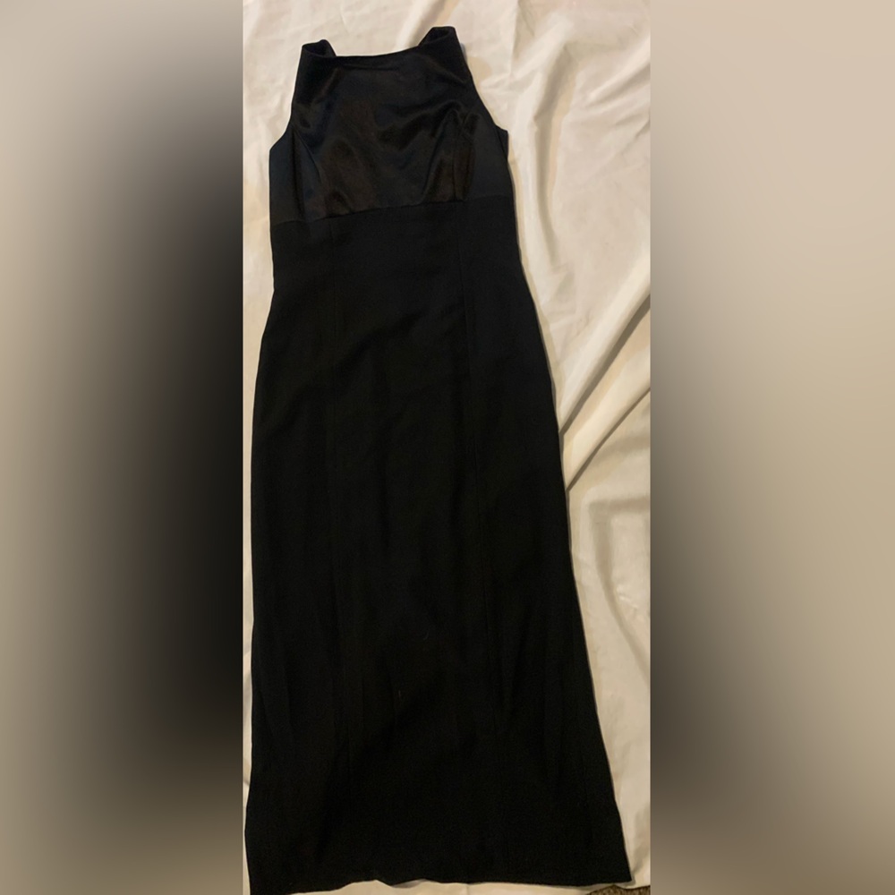 Ann Taylor Elegant Black floor length dress